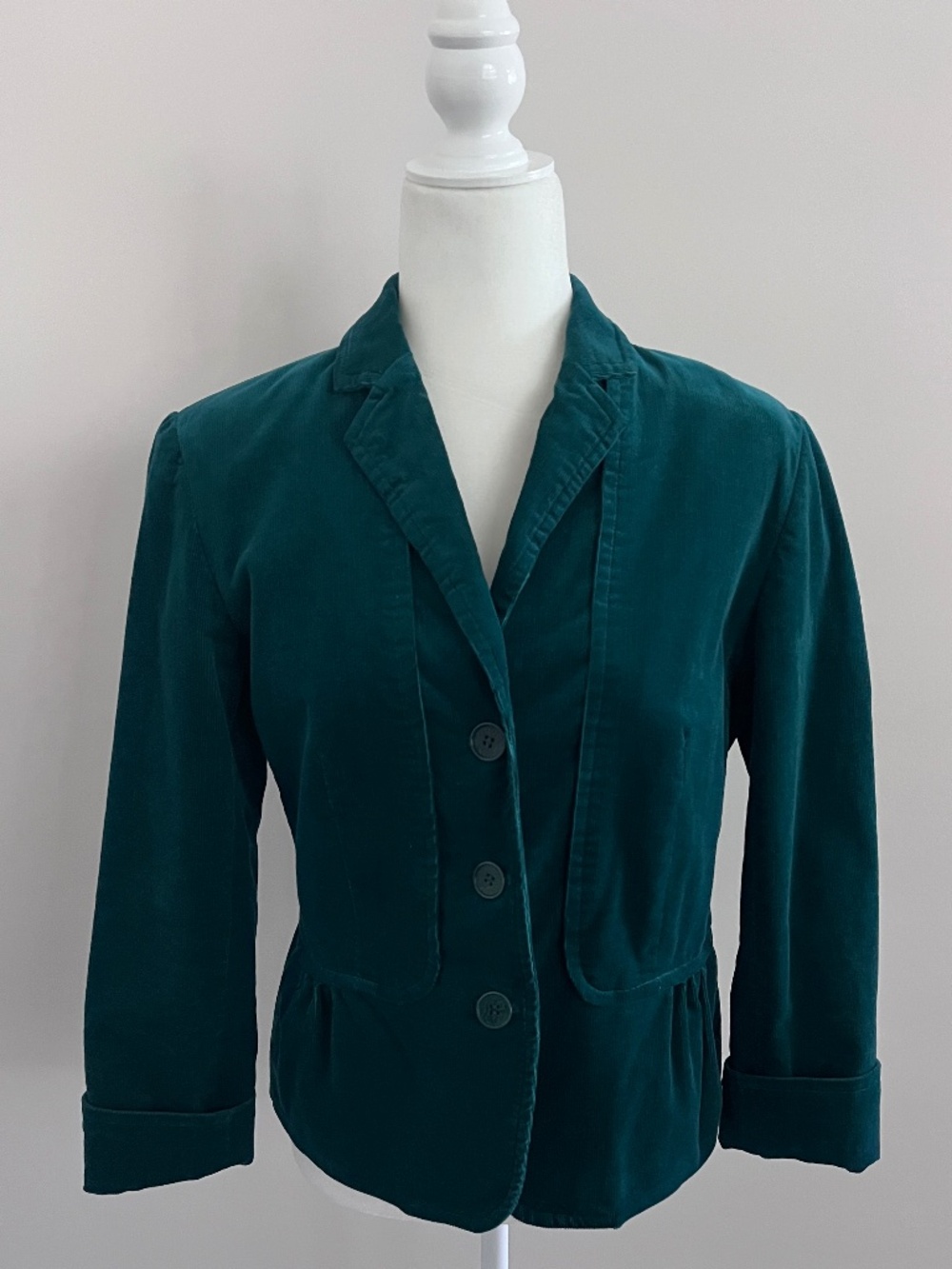 Talbots Corduroy Blazer Jacket Size 6